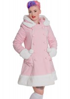 Пальто Sarah Jane от Hell Bunny розовое